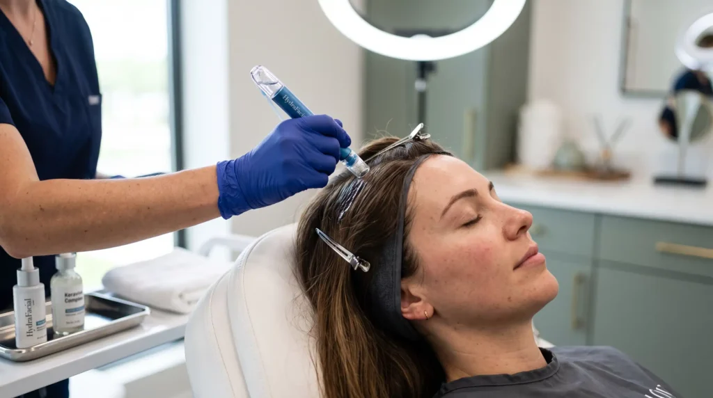 Hydrafacial Keravive