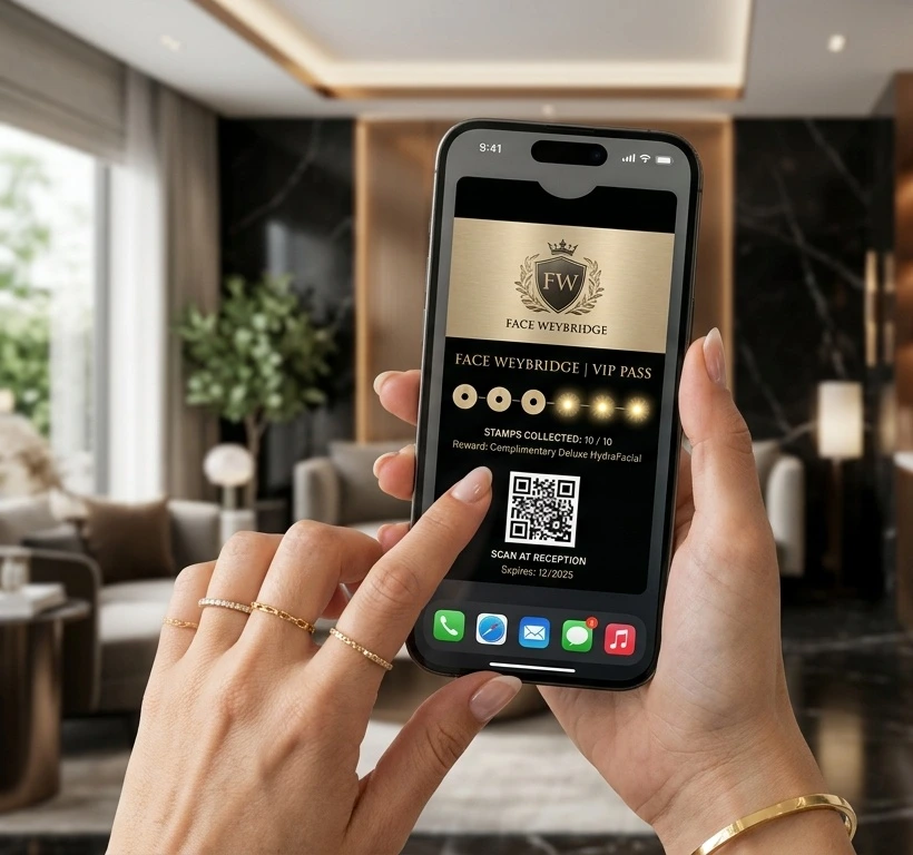 FACE Weybridge VIP Pass in Apple Wallet