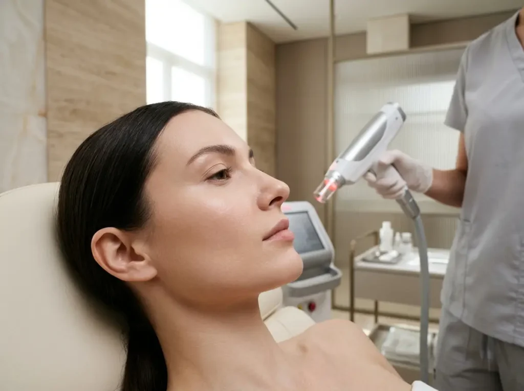 Facial Laser Blood Vein Removal
